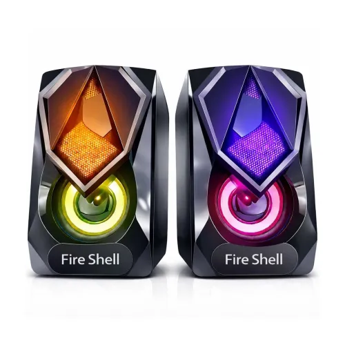 Image of Fireshell 6W Stereo USB Computer Speakers