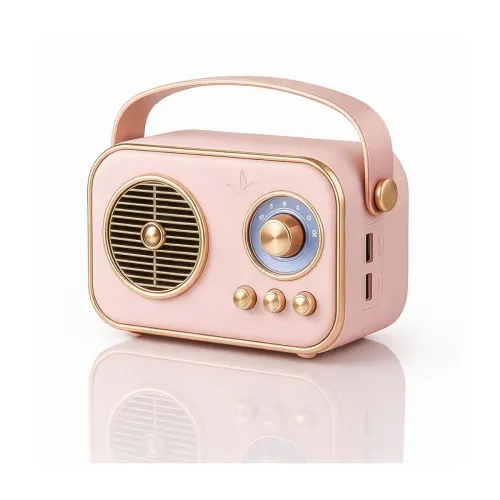 Image of Fire turtle Vintage Bluetooth 10W Wireless Speaker