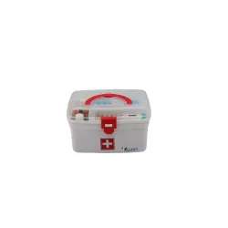 First Aid Box,Medicine Storage Box,Medicine Box, Multi Utility Storage with Handle|| Unbreakable Material| Detachable Tray | Emergency Cabinet nizer |Medicine nizer (17 -P2334)