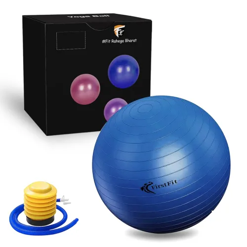 Image of FirstFit Extra Exercise Thick Yoga Ball (Size-65CM,)