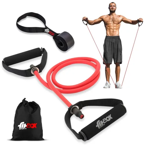 Image of FitBox Sports Toning Tube with Door Anchor 