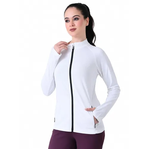 Image of FITINC Women's Sunscreen Jacket with UV Protection | Thumb Holes