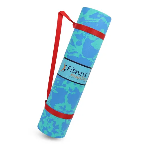 Image of Fitness Mantra® 4mm Marble Design Anti Skid Yoga Mat