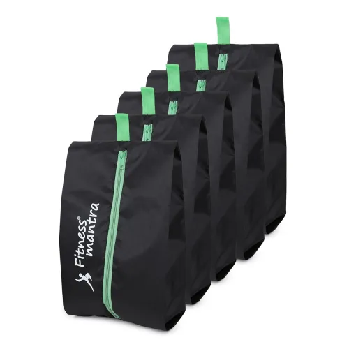 Image of Fitness Mantra® 5Piece Zipper Shoes Bag
