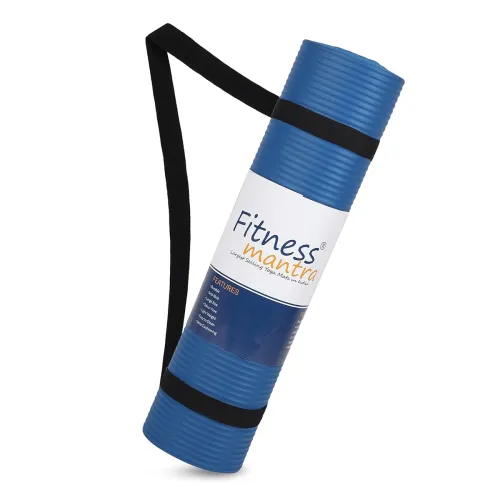 Image of Fitness Mantra® 8mm NBR/Sponge Anti Slip Yoga Mat