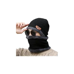 Fitness Mantra® Gym Winter Cap & Muffler for Men 