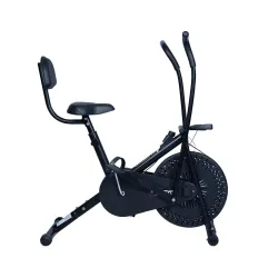 FITTYFY INALSA Air Bike Exercise Cycle Indoor Bike | Cardio Home Workout | Multi Position Handle Grip | Height Adjustabl
