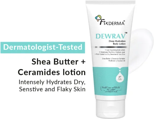 Image of Fixderma Dewrav Deep Hydrating Body Lotion With Ceramide (200 ml)