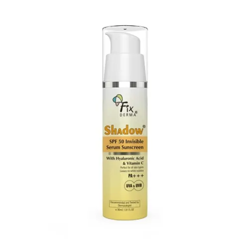 Image of FIXDERMA Shadow Invisible Serum Sunscreen SPF 50+ PA+++ 30ML
