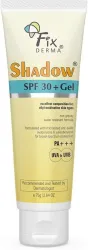 Fixderma Sunscreen - SPF 30+ PA+++ Shadow Sunscreen SPF 30+ Gel For Oily Skin, UVA-UVB Protection, Water Resistant (75 g