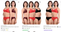 Fiyora Fashion Bra & Panty at Starting @ ₹87
