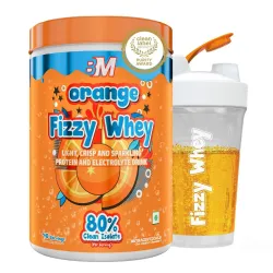 Fizzy Whey [Orange]|Clear Whey Protein 600g + Free Shaker