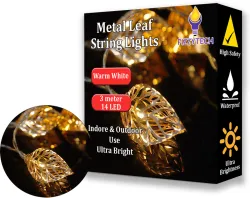 FIZZYTECH 15 LEDs 3 m Yellow Steady Animal Rice Lights (Pack of 1)