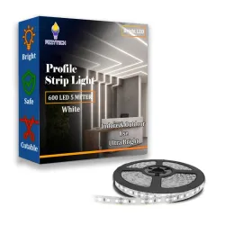 fizzytech 5M White LED Strip Light 600 LEDs