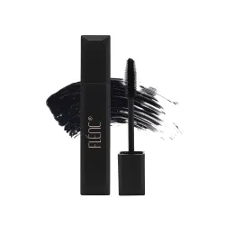 Flénc Fringe Waterproof Mascara Black | 24H Long-Lasting Smudge-Proof Formula | Volumizing, Curling & Lengthening Mascara for Women | 15 ml