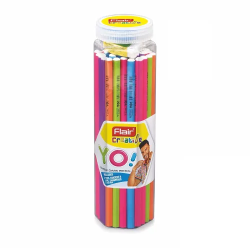 Image of Flair Creative YO Wooden Pencil Pack of 50