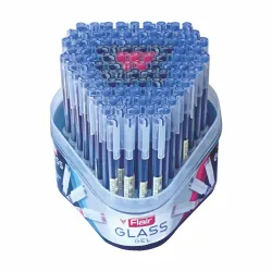 FLAIR Glass Gel Pen Tumbler Set (100 Pens)