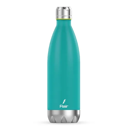 Image of Flair 1000ml Stainless Steel Hot & Cold Bottle – Green