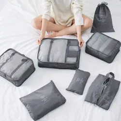FLAMINGO ENTERPRISE 7-Piece Travel Organizer Set
