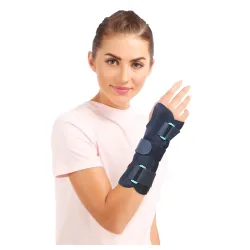Flamingo Neoprene Wrist Splint | Adjustable Support Brace for Carpal Tunnel, Sprains & Arthritis – Breathable Compression for Pain Relief & Injury Recovery | Unisex | Size - LARGE |