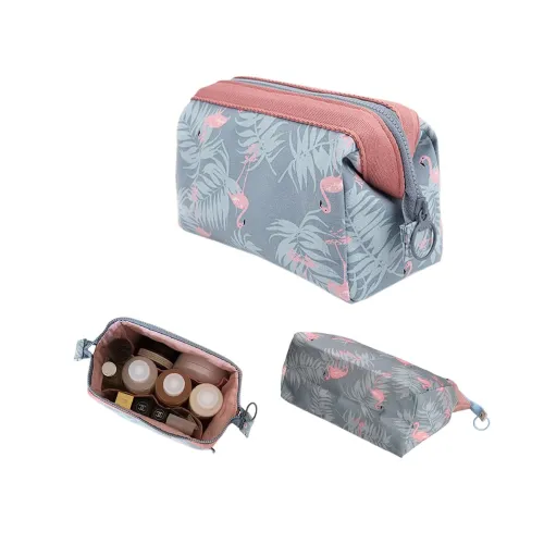 Image of Flamingo Travel Large Makeup Organizer Bag