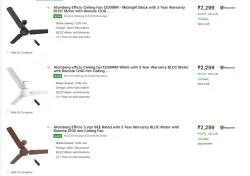Flat 56% Off On Atomberg Fans 