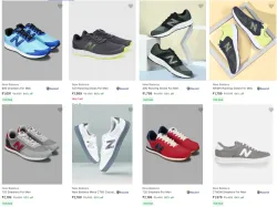 Flat 60-65% off on New Balance shoes