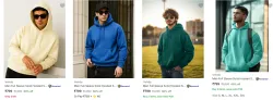 Flat 60% Discount on Veirdo Mens Sweatshirts
