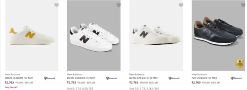 Image of Flat 60% Off New Balance Men’s Casual Shoes 