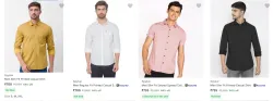 Flat 64% Discount on Spykar Mens Shirts 