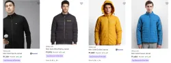 Flat 67% Discount on Wildcraft Mens Jackets