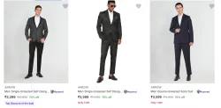 Flat 70% Discount on Arrow Mens Readymade Suits