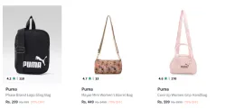 Flat 70% Discount on Puma Handbags
