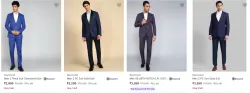 Flat 70% Discount on Raymond Mens Readymade Suits