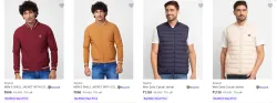 Flat 71% Discount on Spykar Mens Jackets