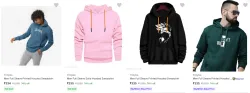 Flat 74% Discount on Timyka Mens Sweatshirts