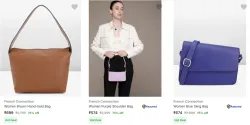 Flat 75% Discount on French Connection Handbags