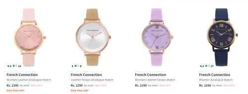 Image of Flat 80% Discount on French Connection Women's Watches