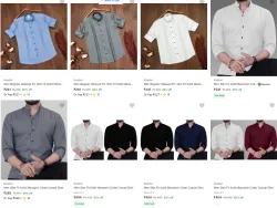 Flat 83% Off on Mens shirts