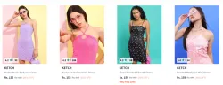 Flat 84% Discount on KETCH Womens Dresses