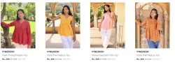 Flat 85% Discount on Pingaksh Womens Tops
