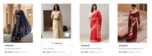 Image of Flat 90% Discount on Kriyansh Women's Saree 
