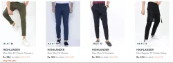 Flat 90% Off Highlander Mens Trousers