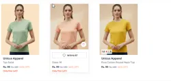 Flat ₹99 on Womens Tshirts Unicus Apparel