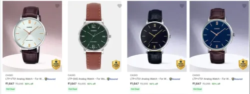 Image of Flat 50% Off Casio Women's Wrist Watches