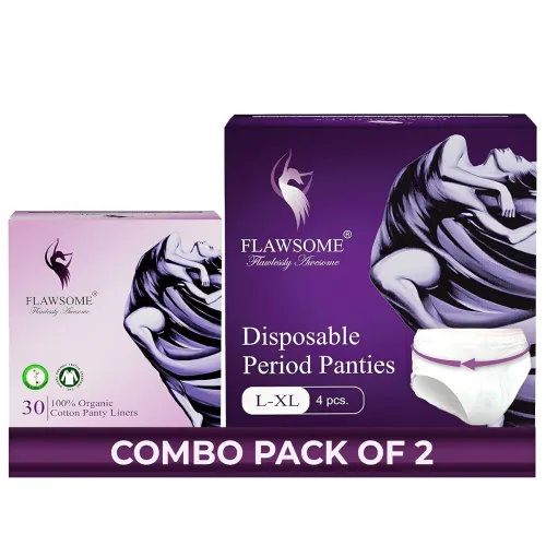 Image of Flawsome Period Pants & Panty Liner Pack of 30