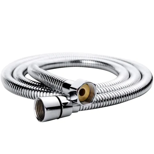 Image of Flexible Chrome Hand Shower Pipe (1 m)