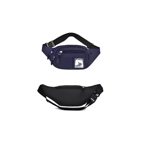 Image of Flikker: Stylish Polyester Waist Bag Pack of 2