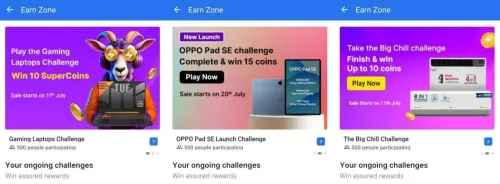 Image of Flipkart New Supercoins Challenge : Get Upto 35 Supercoins FREE.