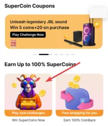 Flipkart offer: Win Supercoins by playing challenges 